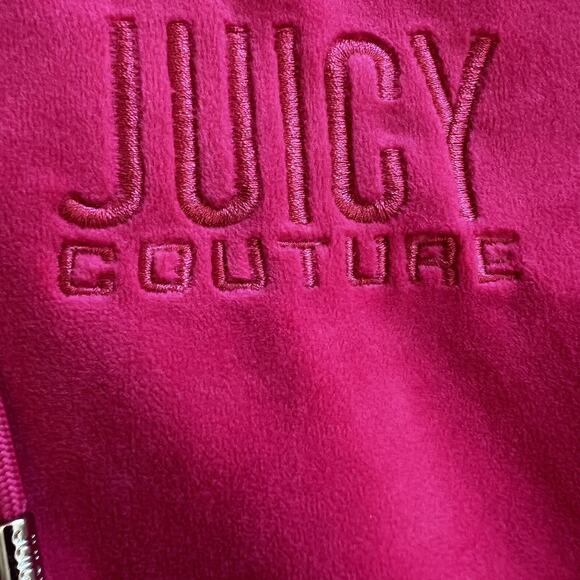 Juicy Couture Vixen Hot Pink‎ Track Suit Tracksuit Set New Size M/L *read - Picture 4 of 11